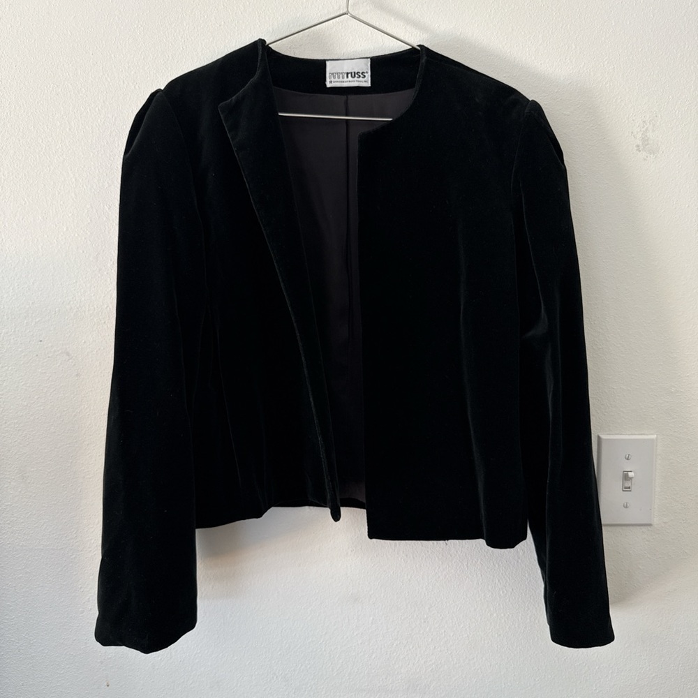 Midnight Velvet Fancy Blazer